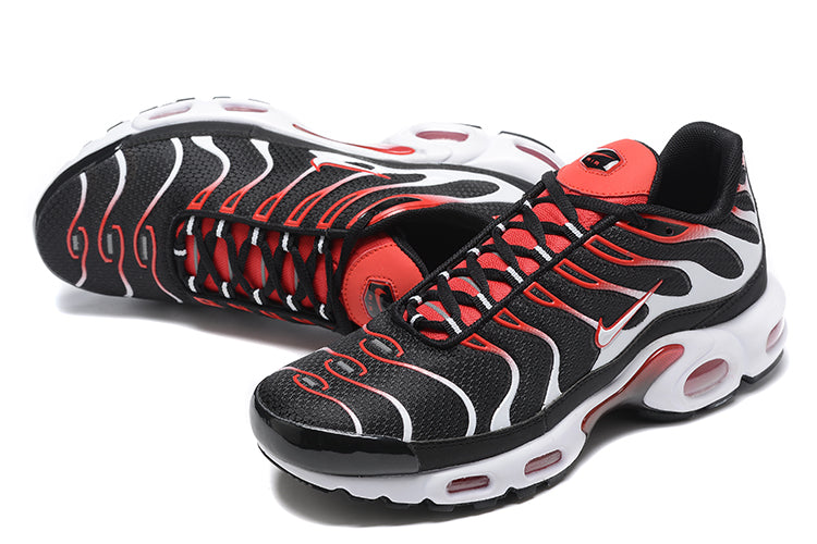 Tênis Nike Air Max Plus Black White University Red (Sob encomenda)