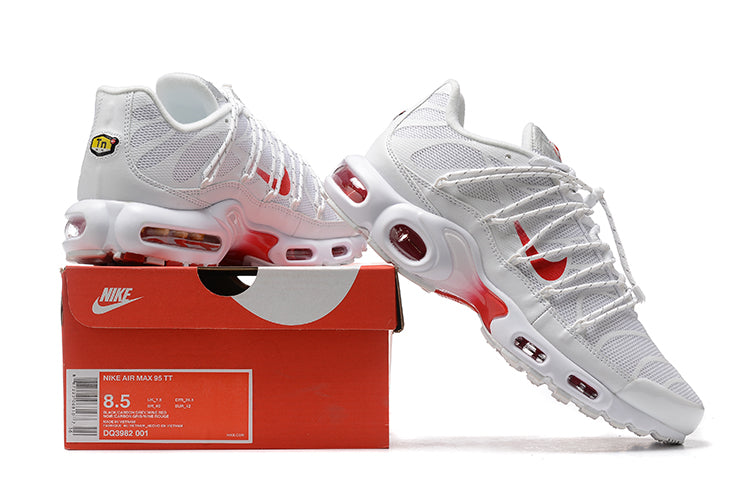 Tênis Nike Air Max Plus Lace Utility White University Red (Sob encomenda)