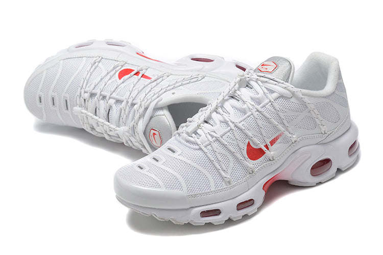 Tênis Nike Air Max Plus Lace Utility White University Red (Sob encomenda)