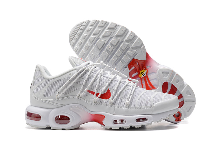 Tênis Nike Air Max Plus Lace Utility White University Red (Sob encomenda)