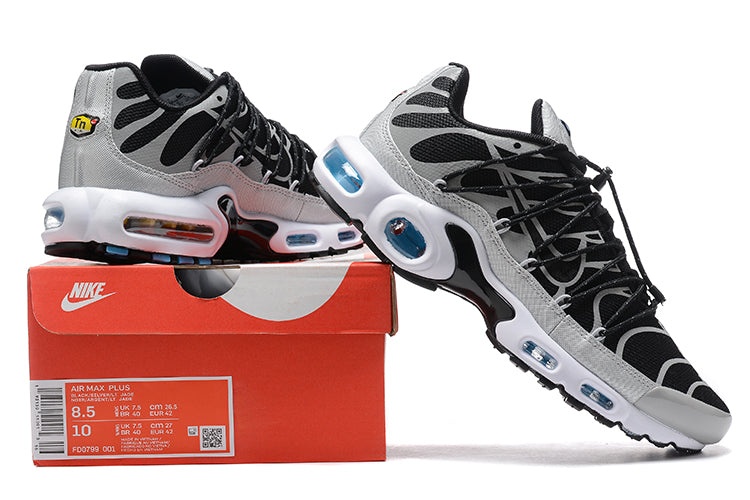 Tênis Nike Air Max Plus Toggle Black Silver (Sob encomenda)