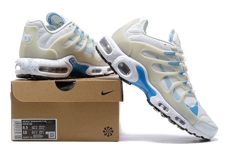 Tênis Nike Air Max Terrascape Plus White Pure Platinum Blue (Sob encomenda)