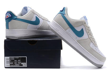 Tênis Nike Air Force 1 Low Athletic Club White Grey (Sob encomenda)