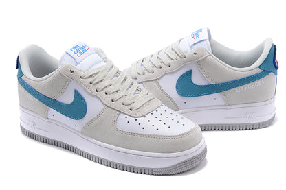 Tênis Nike Air Force 1 Low Athletic Club White Grey (Sob encomenda)