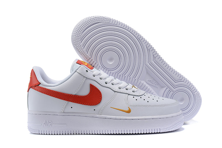 Tênis Nike Air Force 1 Low Essential Gym Red Mini Swoosh (Sob encomenda)