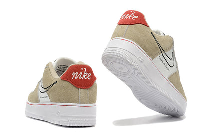 Tênis Nike Air Force 1 Low First Use Light Sail Red (Sob encomenda)