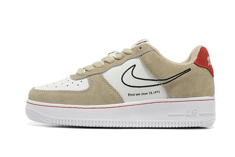 Tênis Nike Air Force 1 Low First Use Light Sail Red (Sob encomenda)