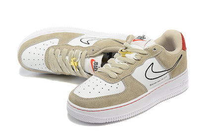 Tênis Nike Air Force 1 Low First Use Light Sail Red (Sob encomenda)