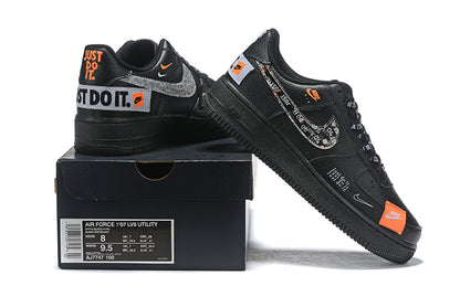 Tênis Nike Air Force 1 Low Just Do It Pack Black (Sob encomenda)