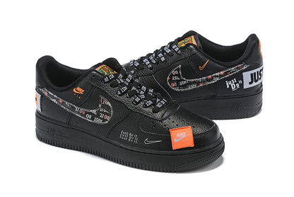 Tênis Nike Air Force 1 Low Just Do It Pack Black (Sob encomenda)