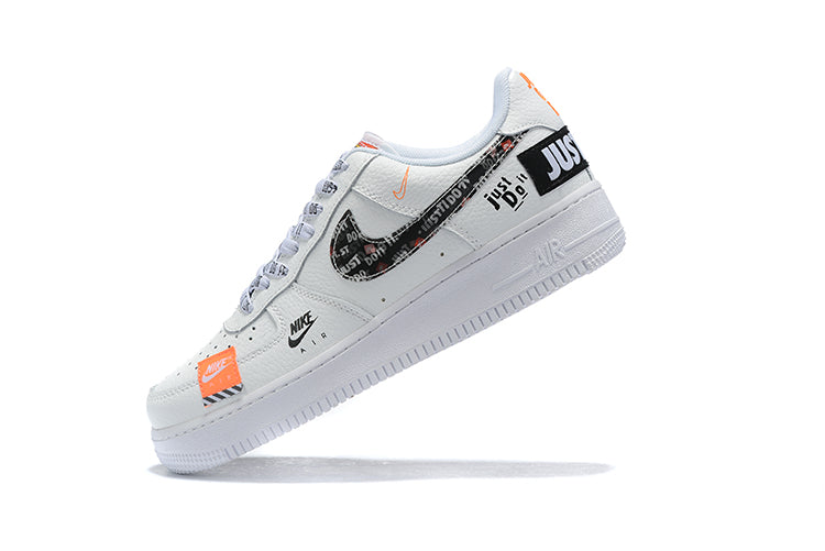 Tênis Nike Air Force 1 Low Just Do It Pack White/Black (Sob encomenda)