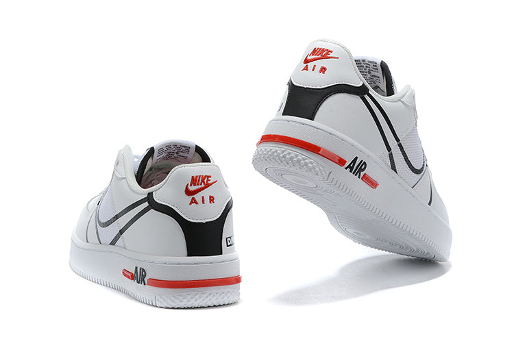 Tênis Nike Air Force 1 Low React DMSX White Black (Sob encomenda)