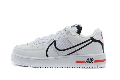 Tênis Nike Air Force 1 Low React DMSX White Black (Sob encomenda)