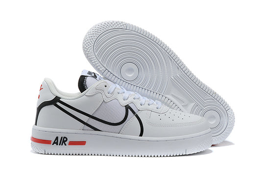 Tênis Nike Air Force 1 Low React DMSX White Black (Sob encomenda)