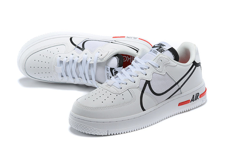 Tênis Nike Air Force 1 Low React DMSX White Black (Sob encomenda)