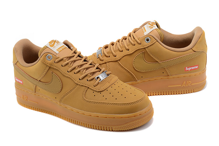 Tênis Nike Air Force 1 Low SP Supreme Wheat (Sob encomenda)