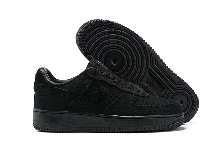 Tênis Nike Air Force 1 Low Stussy Black (Sob encomenda)