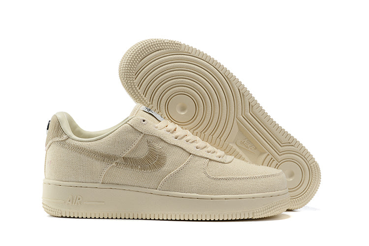 Tênis Nike Air Force 1 Low Stussy Fossil (Sob encomenda)