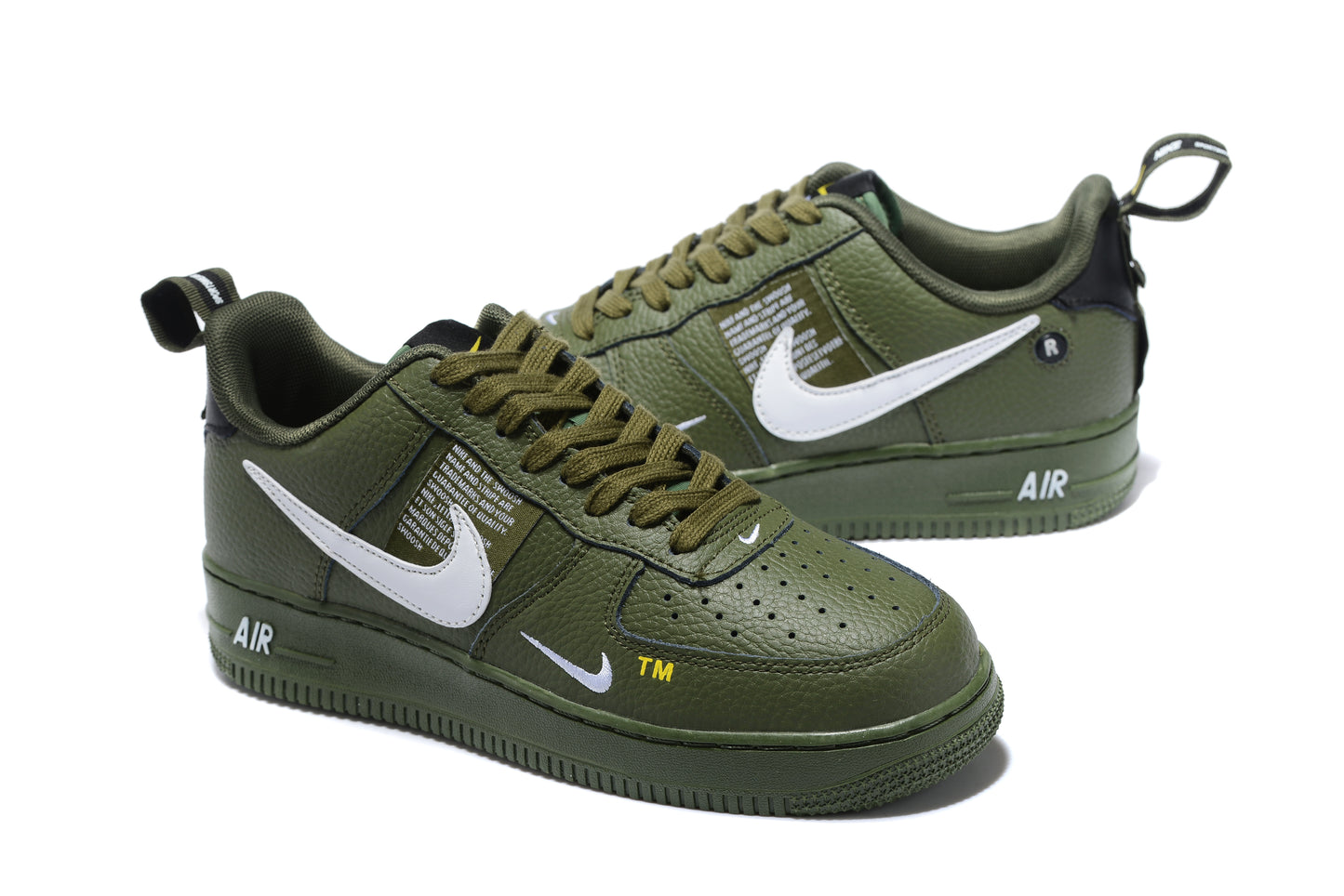 Tênis Nike Air Force 1 Low Utility Olive Canvas (Sob encomenda)