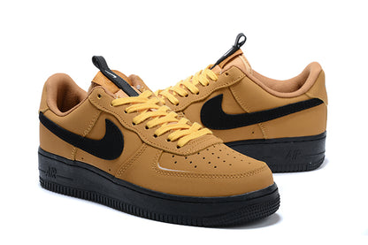 Tênis Nike Air Force 1 Low Wheat Black (Sob encomenda)