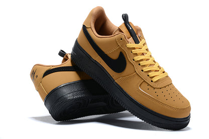 Tênis Nike Air Force 1 Low Wheat Black (Sob encomenda)