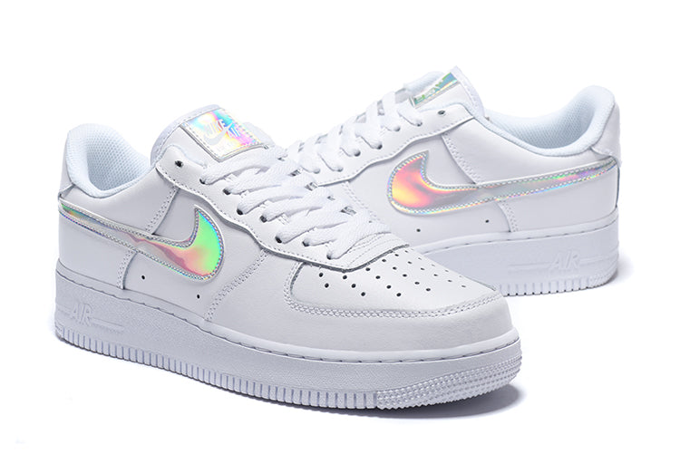 Tênis Nike Air Force 1 Low White Irisdescent (Sob encomenda)