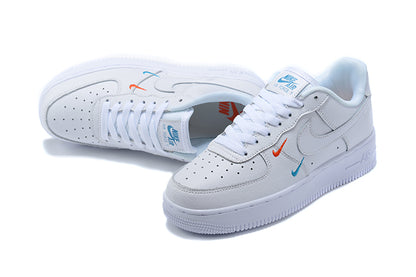 Tênis Nike Air Force 1 Low '07 Essential Double Mini Swoosh Miami Dolphins (Sob encomenda)