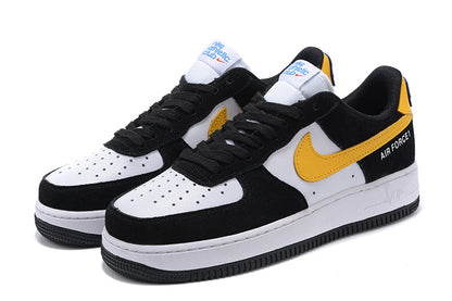 Tênis Nike Air Force 1 Low '07 LV8 Athletic Club Black University Gold (Sob encomenda)