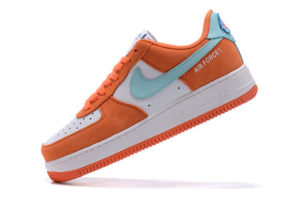 Tênis Nike Air Force 1 Low '07 LV8 Athletic Club White Orange (Sob encomenda)