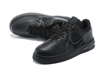 Tênis Nike Air Force 1 React Black Anthracite (Sob encomenda)