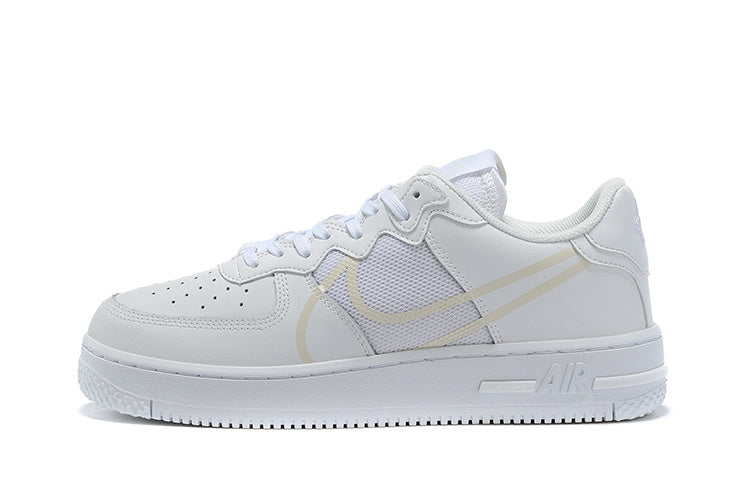 Tênis Nike Air Force 1 React White (Sob encomenda)