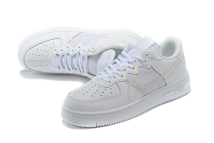 Tênis Nike Air Force 1 React White (Sob encomenda)