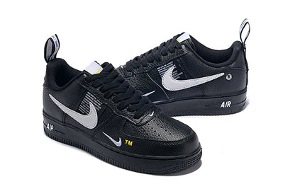 Tênis Nike Air Force 1 Utility Black White (Sob encomenda)