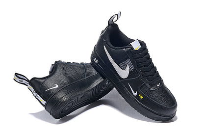 Tênis Nike Air Force 1 Utility Black White (Sob encomenda)