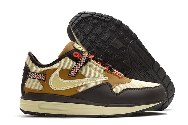 Tênis Nike Air Max 1 Travis Scott Cactus Jack Baroque Brown (Sob encomenda)