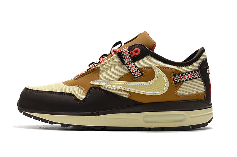 Tênis Nike Air Max 1 Travis Scott Cactus Jack Baroque Brown (Sob encomenda)