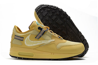 Tênis Nike Air Max 1 Travis Scott Cactus Jack Saturn Gold (Sob encomenda)