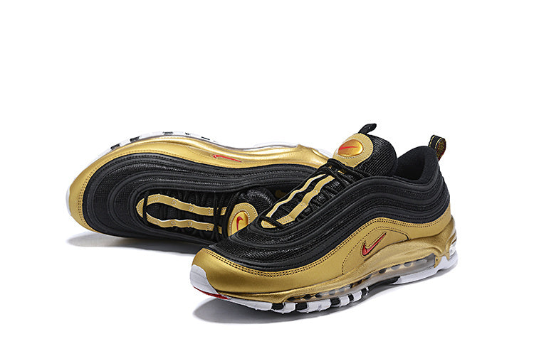 Tênis Nike Air Max 97 Black Metallic Gold (Sob encomenda)