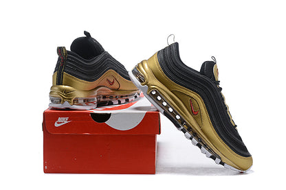 Tênis Nike Air Max 97 Black Metallic Gold (Sob encomenda)