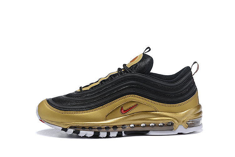 Tênis Nike Air Max 97 Black Metallic Gold (Sob encomenda)