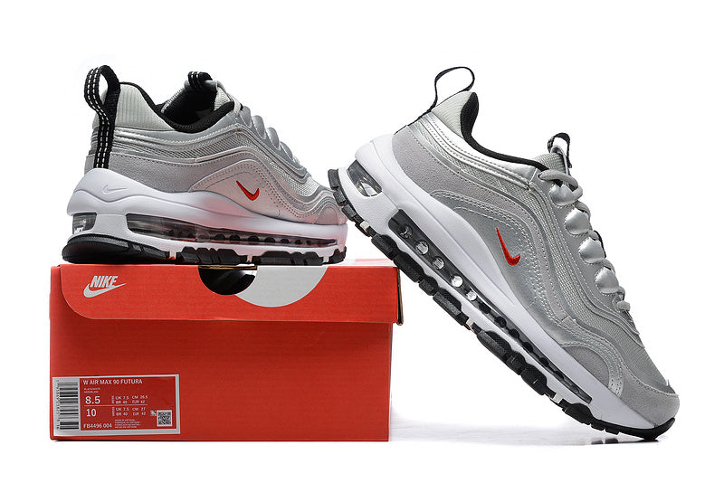 Tênis Nike Air Max 97 Futura Silver Bullet (Sob encomenda)