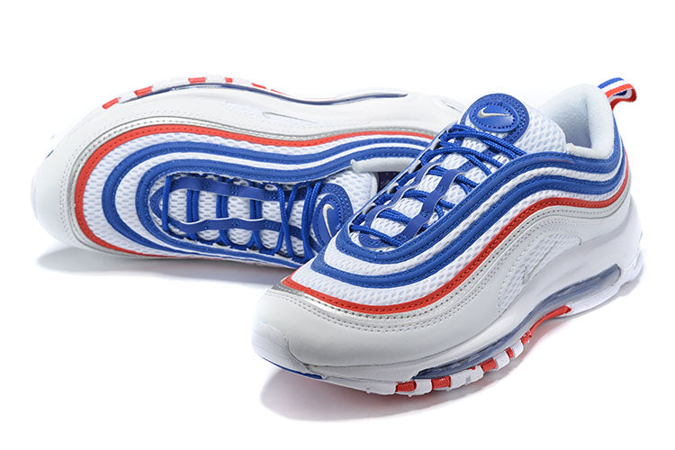 Tênis Nike Air Max 97 Game Royal Metallic Silver University Red (Sob encomenda)