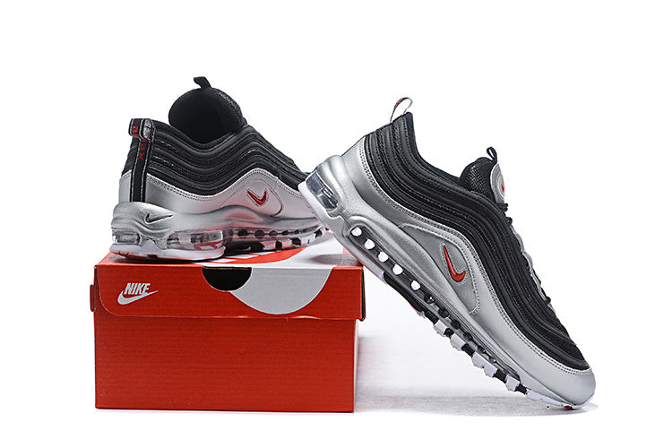 Tênis Nike Air Max 97 Silver Black (Sob encomenda)