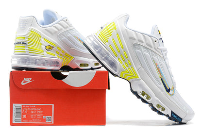 Tênis Nike Air Max Plus 3 3D Swoosh White Volt (Sob encomenda)