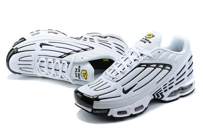 Tênis Nike Air Max Plus 3 Leather White Black (Sob encomenda)