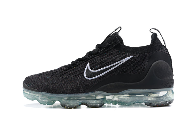 Tênis Nike Air VaporMax 2021 Flyknit Black Metallic Silver (Sob encomenda)