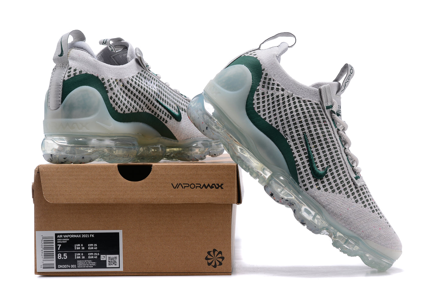 Tênis Nike Air VaporMax 2021 Flyknit Dark Atomic Teal (Sob encomenda)