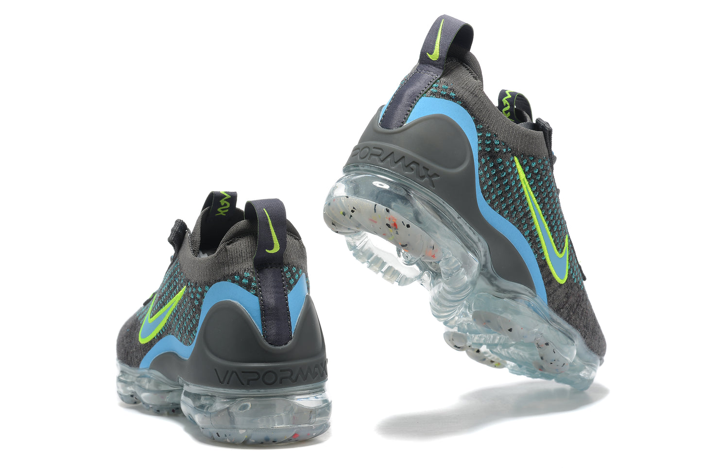 Tênis Nike Air VaporMax 2021 Flyknit Grey Teal (Sob encomenda)