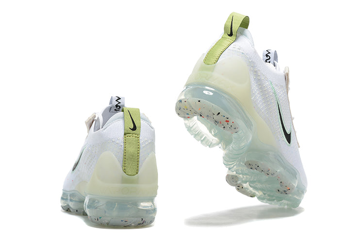 Tênis Nike Air VaporMax 2021 Flyknit Mismatched Swoosh White (Sob encomenda)