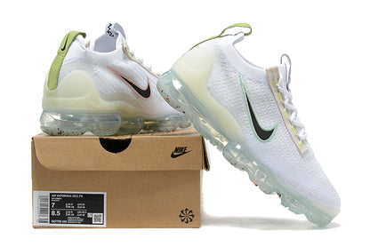 Tênis Nike Air VaporMax 2021 Flyknit Mismatched Swoosh White (Sob encomenda)